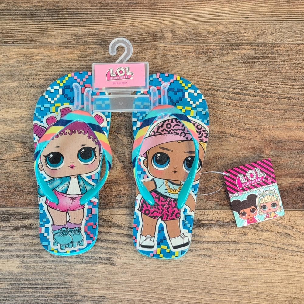 L.O.L. Surprise! Kids Girls Sandals Flip Flops                              216A